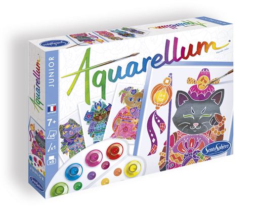 Peinture enfant SentoSphère Aquarellum Junior Maneki Neko
