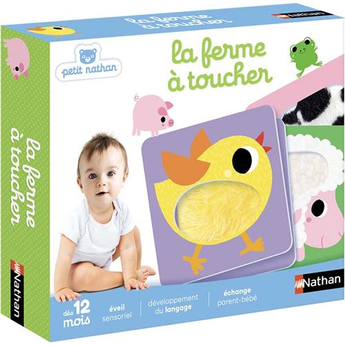 Jeu éducatif : Les animaux à toucher Dujardin Nathan - vue 8