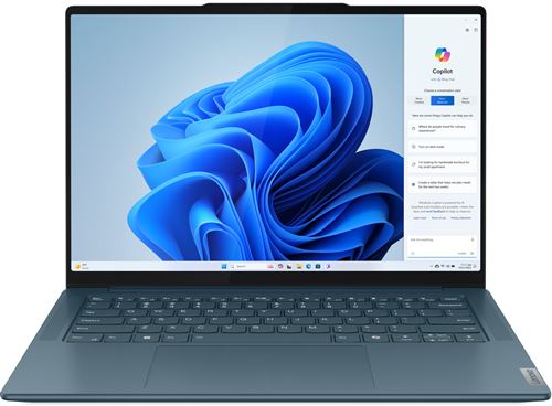 PC Portable Lenovo Yoga Pro 7 14AHP9 14,5 2.5K 90 Hz Copilot+ AMD Ryzen™ 7 16 Go RAM 1 To SSD Bleu marine