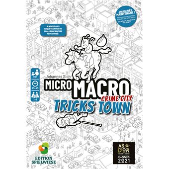 Jeu d'ambiance Spielwise Micro Macro Crime City 3 - Jeux d