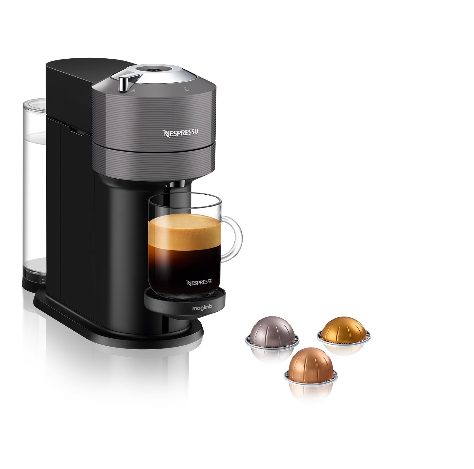 Machine à café Nespresso Magimix Vertuo Next Gris Anthracite 11707