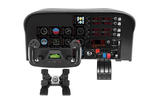 その他 Saitek flight radio panel Logitech G Saitek Pro Flight Radio Panel - Autre accessoire
