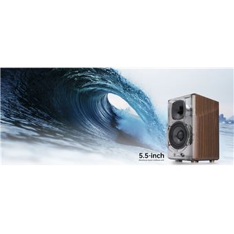 Edifier S2000MKIII - Haut-parleurs - étagère - sans fil - Bluetooth - 65 Watt - 2 voies