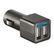 Chargeur allume-cigare Double USB 2.1A Temium