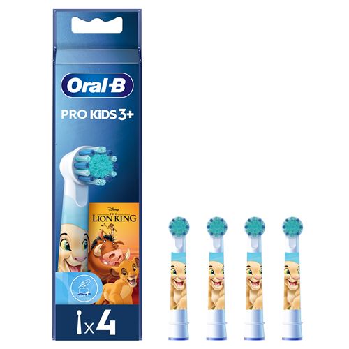 Recambios Oral B Pro Kids 3+ Rey Leon 4 Unidades