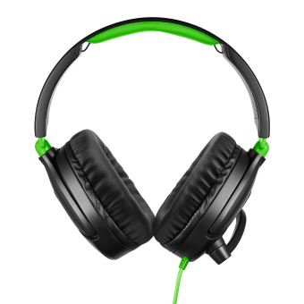 Micro-casque Gaming filaire Turtle Beach Recon 70 Noir et Vert pour Xbox One