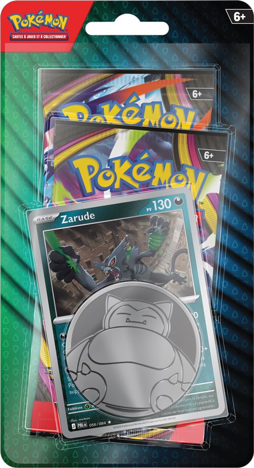 Pokemon Multicolore Cartes À Collectionner Pokémon Pack 2 Boosters Q3 Blister Checklane