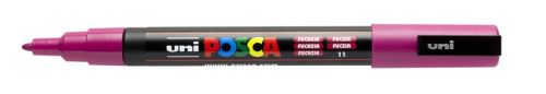 Marqueur Posca Pointe conique Fine Uni Rose
