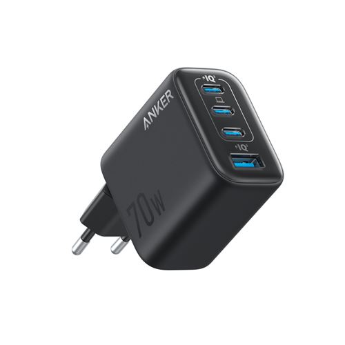 Chargeur Anker 1A3C Max via chaque port USB C - vue 2