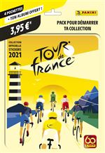 Album 4 pochettes Panini Tour de France 2021