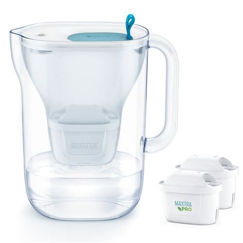 Carafe Filtrante Brita Style Avec 2 Cartouches Maxtra Pro 1051520 Bleu