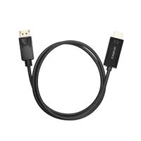 Câble DisplayPort Vers HDMI 4K 30Hz - 1m - Connecteurs Or - Compatible PC, Ordinateur Portable, TV
