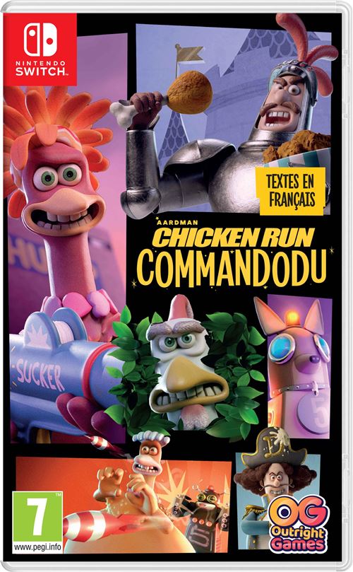 Bandai Namco Chicken Run: Commandodu Nintendo Switch