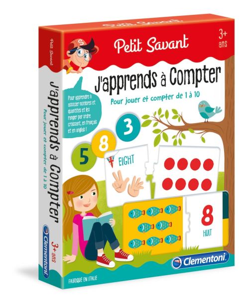 J'apprends à compter Clementoni