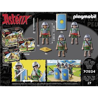 Playmobil 70934 Astérix Les légionnaires Romains