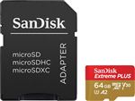 SanDisk Extreme PLUS microSDXC 64GB 200MB/s