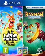 Compilation Lapins Crétins: Party of Legends + Rayman Legends PS4