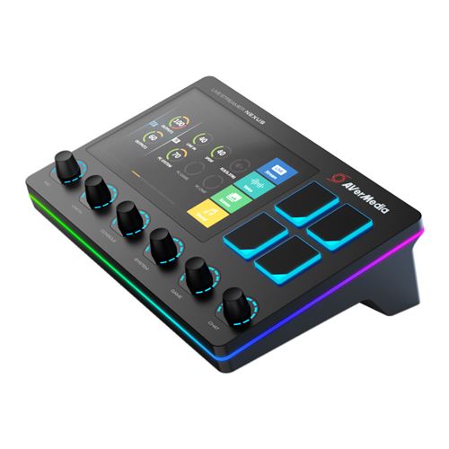 Avermedia Noir Console De Commande Live Streamer Nexus