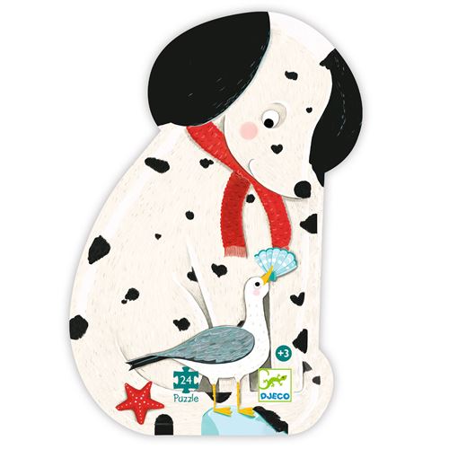 Puzzle Djeco Ollie, le dalmatien 24 pièces - Djeco