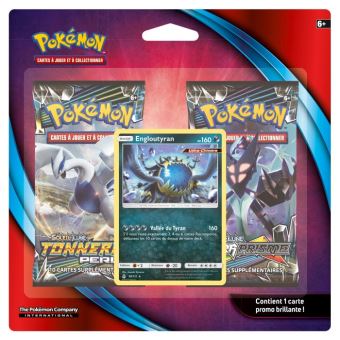 Pack 2 Boosters Pokémon Soleil et Lune Modèle Aléatoire