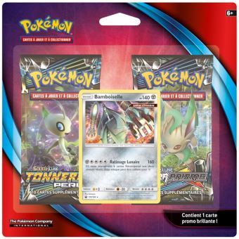 Pack 2 Boosters Pokémon Soleil et Lune Modèle Aléatoire