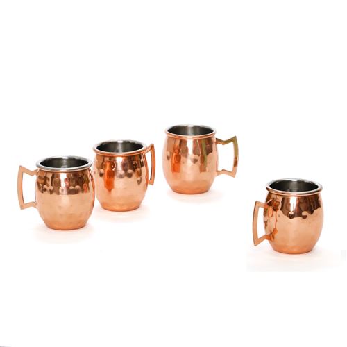 Quai Sud coffret Moscow Mule bio + 2 tasses en cuivre