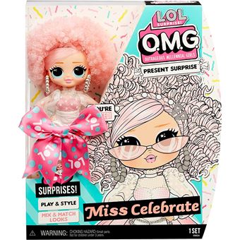 LOL Surprise OMG Dee-Lish Diner – Dînette à Emporter +45 Surprises – Poupée Miss Sundae Exclusive – Changement Couleur – 4 Ans+