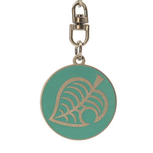 Porte-clés Animal Crossing Logo de la feuille