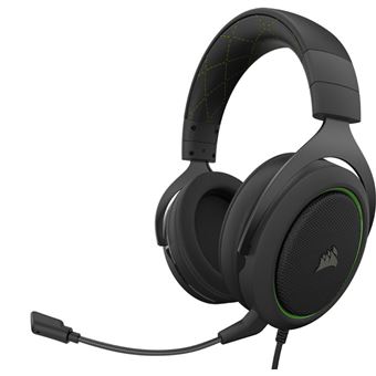 Casque Gaming filaire Corsair HS50 Pro Stéréo Noir et vert