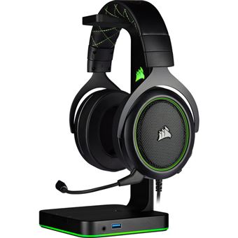 Casque Gaming filaire Corsair HS50 Pro Stéréo Noir et vert