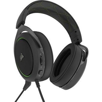 Casque Gaming filaire Corsair HS50 Pro Stéréo Noir et vert