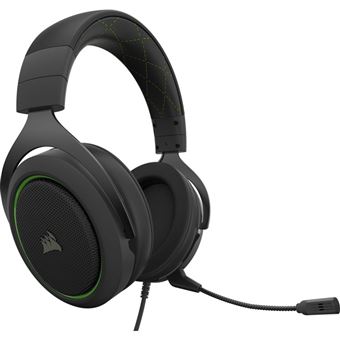 Casque Gaming filaire Corsair HS50 Pro Stéréo Noir et vert