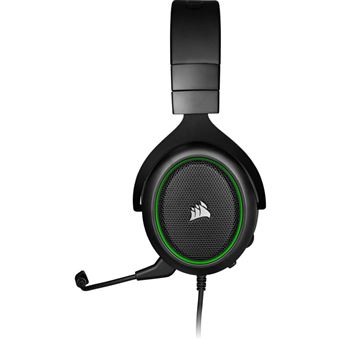 Casque Gaming filaire Corsair HS50 Pro Stéréo Noir et vert