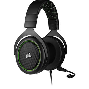 Casque Gaming filaire Corsair HS50 Pro Stéréo Noir et vert