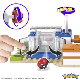 Jeu de construction Mega Bloks Centre Pokémon Forêt