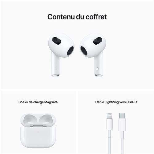 elfbar nachfüll pod läuft aus Apple AirPods 3 avec boîtier de charge Magsafe Ecouteurs sans fil True  Wireless - Ecouteurs - Achat & prix