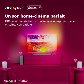 Barre de son Phillips TAB8507B Dolby Atmos 3.1 Noir