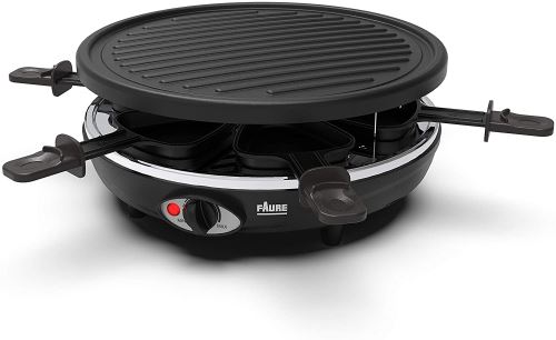 Raclette et Grill Faure FRG1211 1200 W Noir