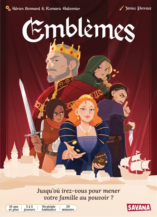 Jeu d’ambiance Savana Emblèmes - vue 1