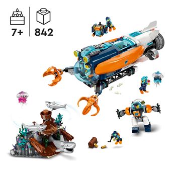 LEGO® City 60379 Le Sous-Marin d’Exploration en Eaux Profondes