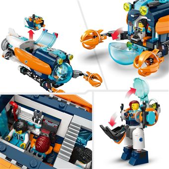 LEGO® City 60379 Le Sous-Marin d’Exploration en Eaux Profondes