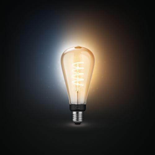 Ampoule connectée Philips Hue White Ambiance B22 Filament Globe 7W  Transparent - Ampoule connectée - Achat & prix