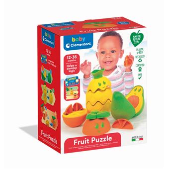 Jeu d'éveil Clementoni Mes fruits à assembler