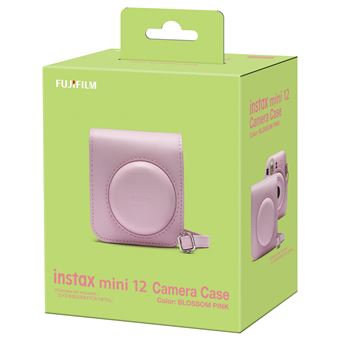 Housse Fujifilm pour appareil photo Instax Mini 12 Rose