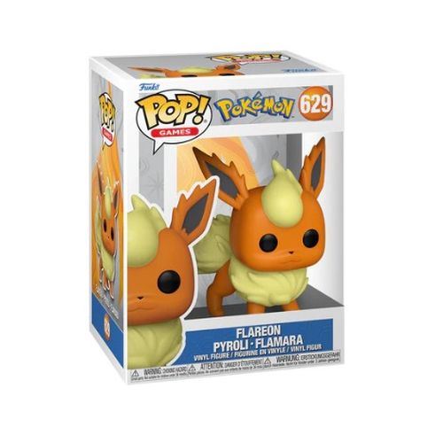 Figurine Funko Pop Games Pokémon Flareon Exclusivité État correct - Funko reconditionné disponible sur Fnac