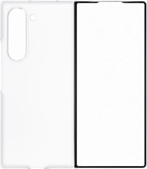 Coque souple Designed for Samsung pour Samsung Galaxy Z Fold 6 Transparent