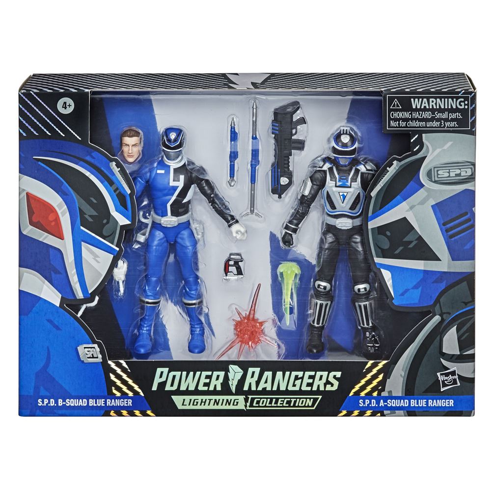 Pack de 2 Figurines Power Rangers Lightning Collection SPD Figurine de collection Achat prix fnac