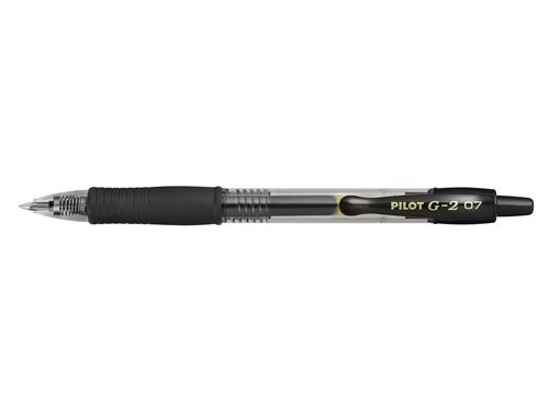 Pilot G2+ Stylo roller encre gel rétractable pointe moyenne 0,7 mm - vue 2