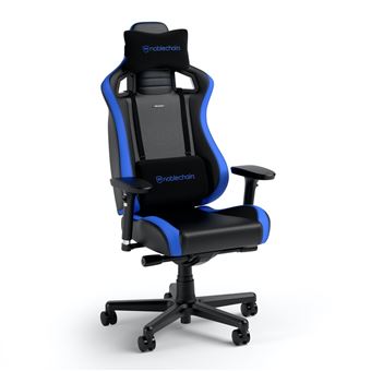 Siège gaming Noblechairs Epic Compact Noir Carbon et Bleu