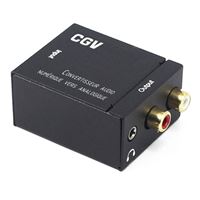 Convertisseur audio CGV Numérique vers Analogique Noir